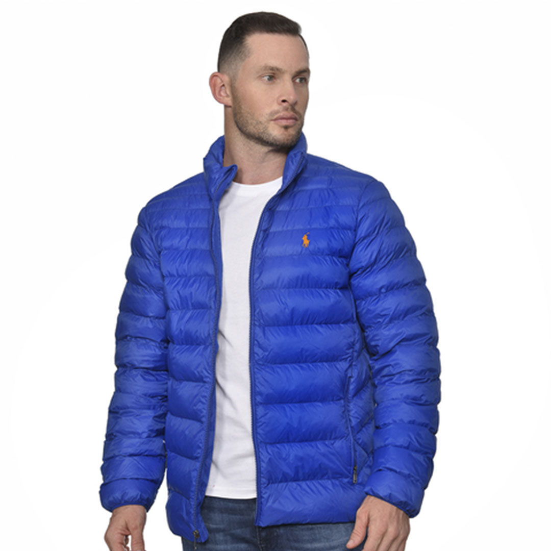 Campera Cab. Bomber Nylon-SAPHIRE