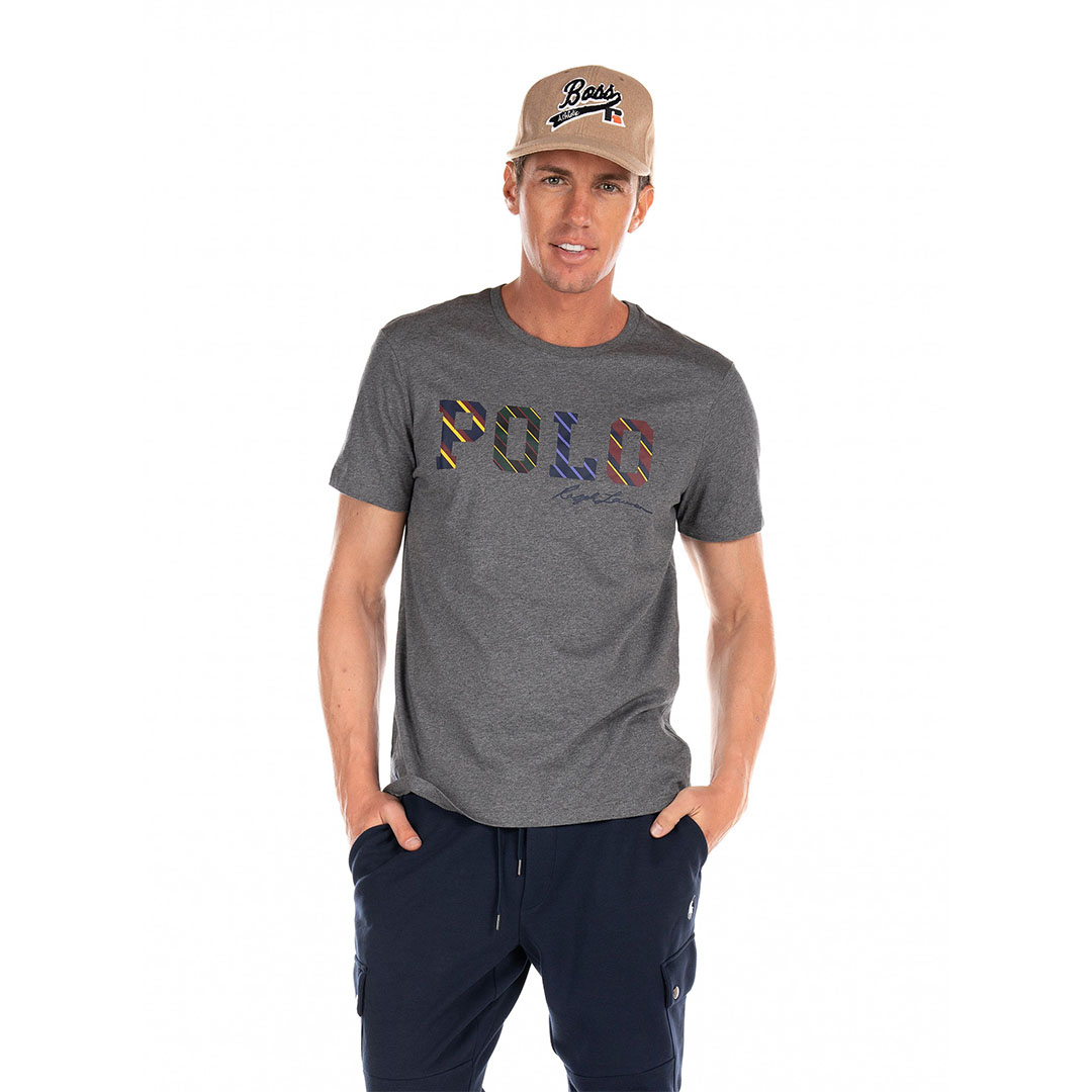 Tshirt C/Slim-MEDIUM FLANNEL HEATHER