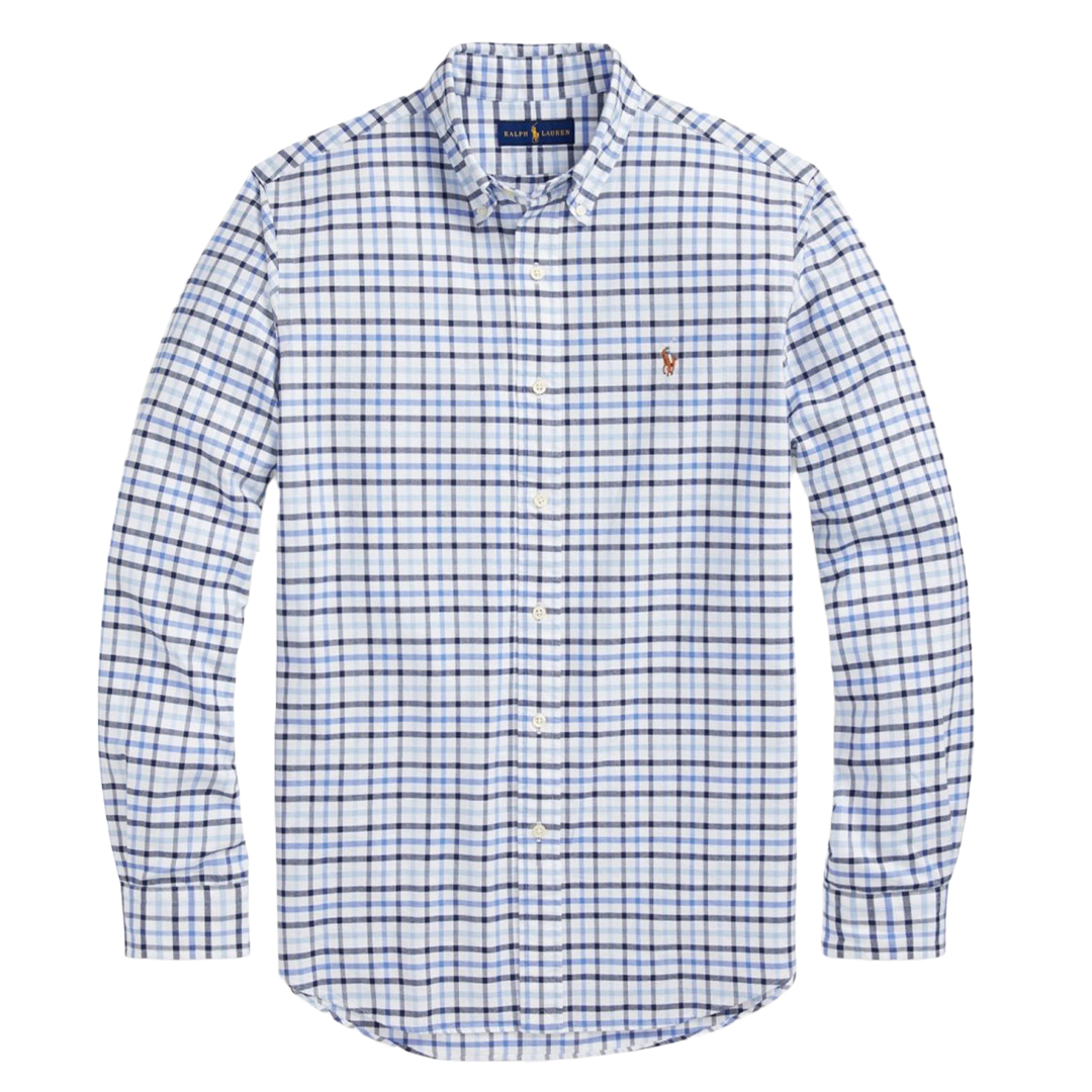 CAMISA M/L CAB. -5709A BLUE MULTI