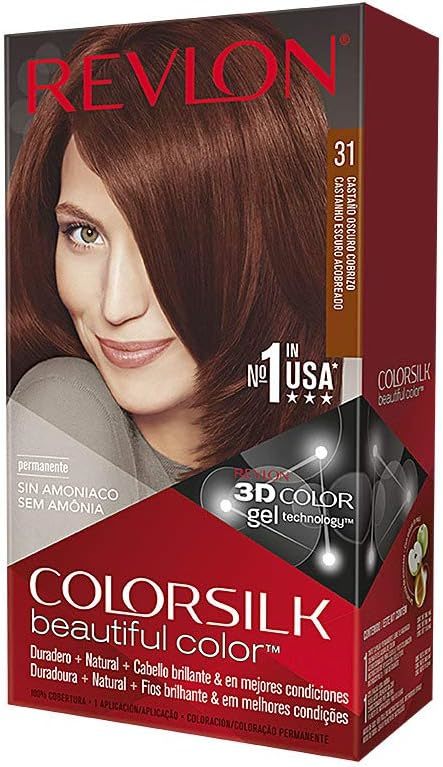 HAIR COLORSILK DARK AUBURN