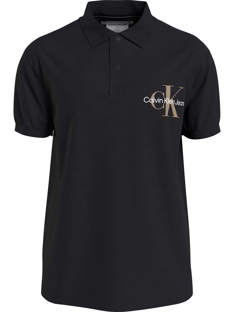 REMERA C/POLO CAB-CK BLACK