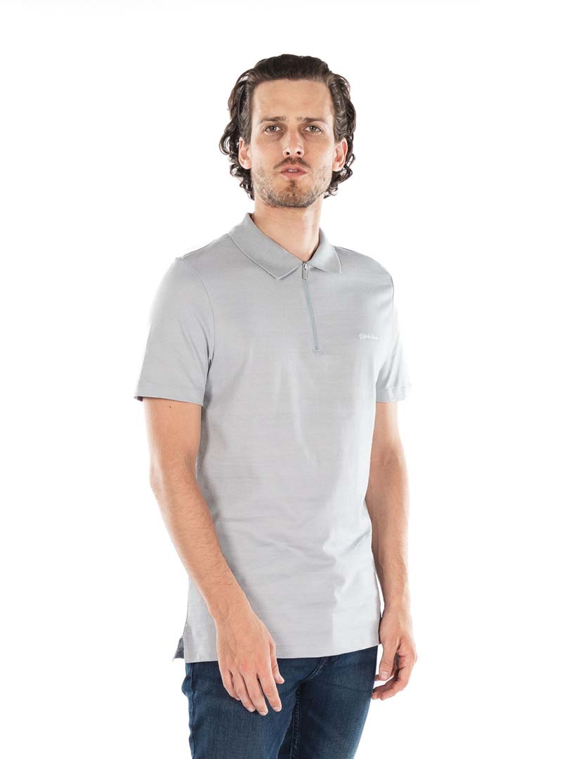 REMERA C/POLO JERSEY -BLACK BEAUTY