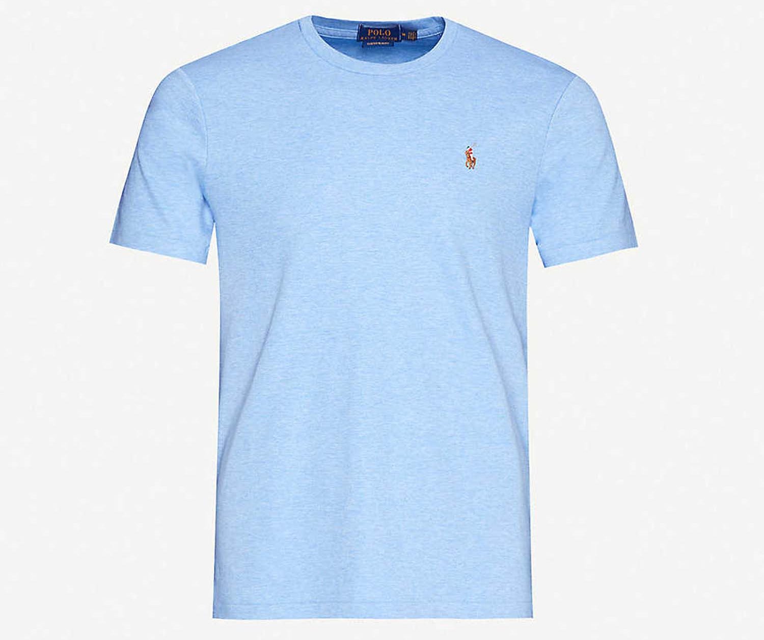 T-SHIRT C/R JASP.-SOFT ROYAL HEATHER