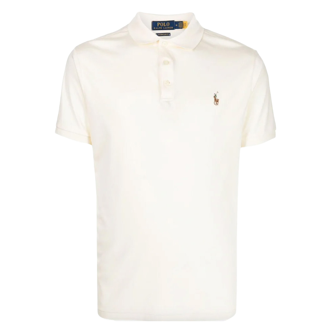 REMERA C/POLO CAB.-CLUBHOUSE CREAM