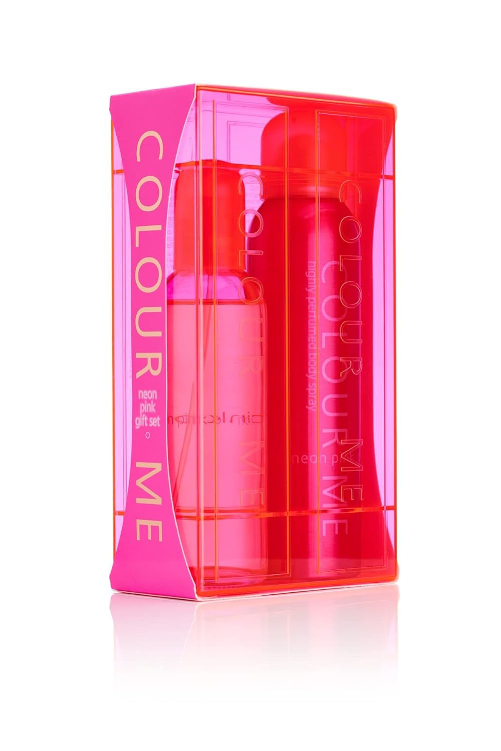 NEON PINK CASKET FRAGRANCE EDP 100ML/BODY SPRAY 150ML