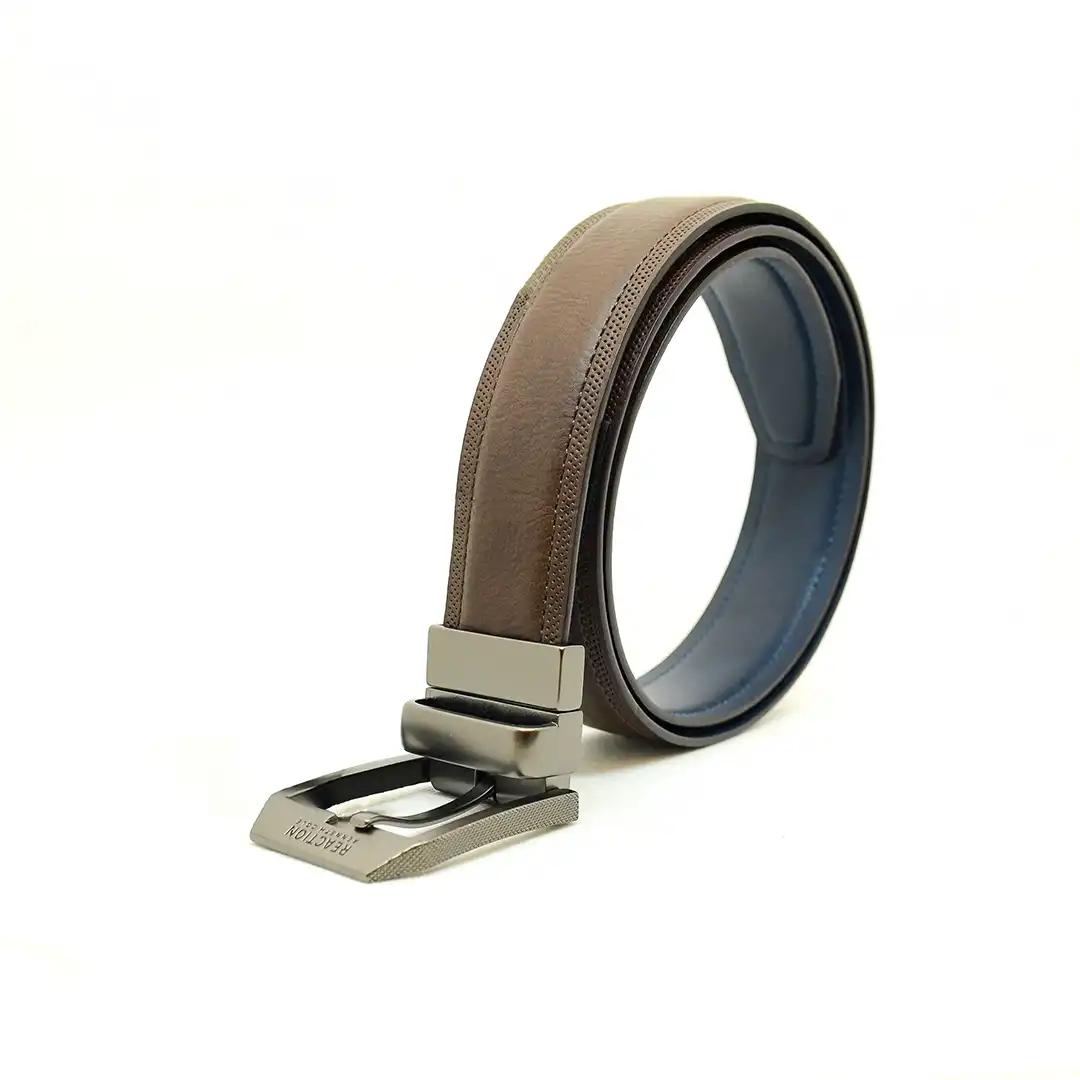 CORREA REVERSIBLE CAB.DK BROWN/N30