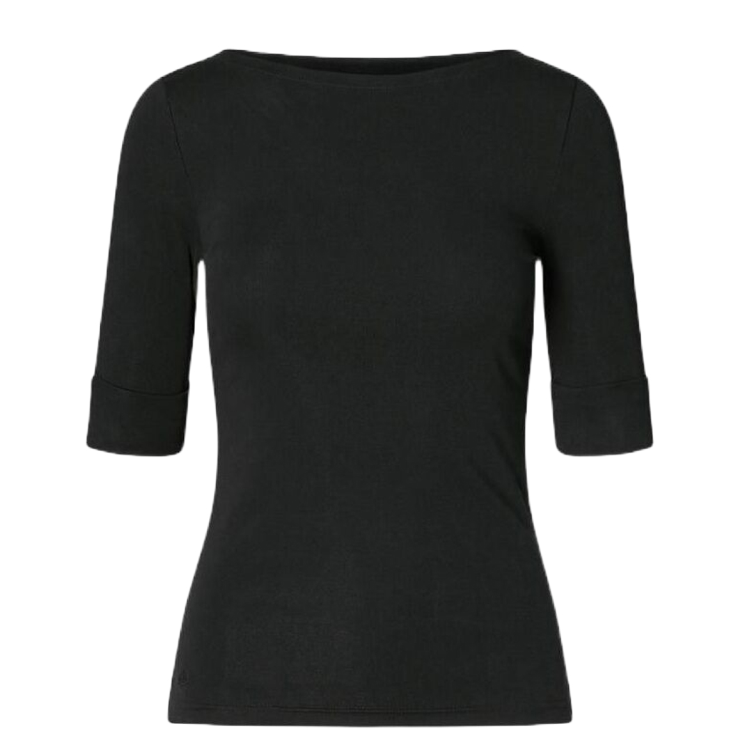 T-SHIRT DAMA-POLO BLACK