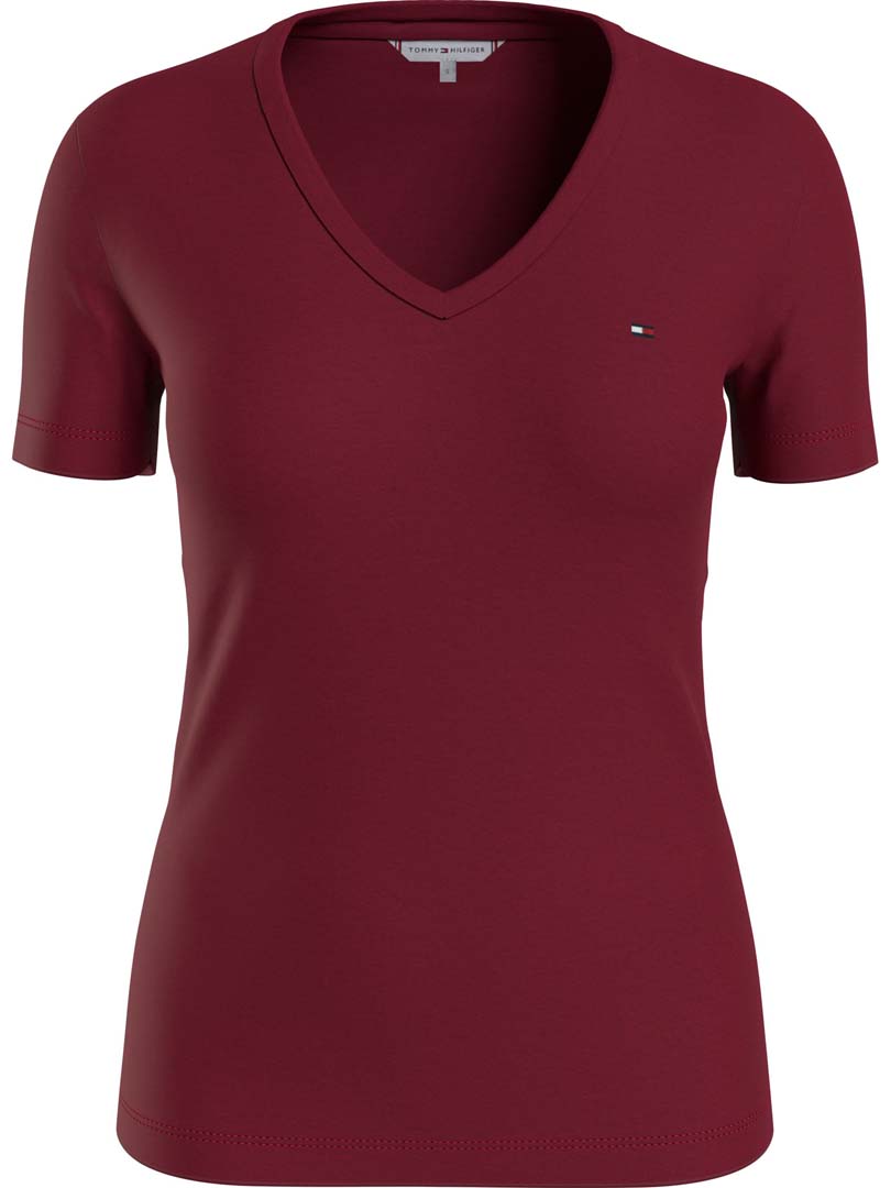 T-SHIRT LISA C/V DAMA ROUGE