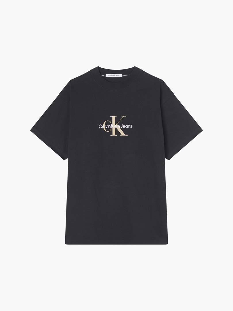 T-SHIRT CAB M/C-CK BLACK
