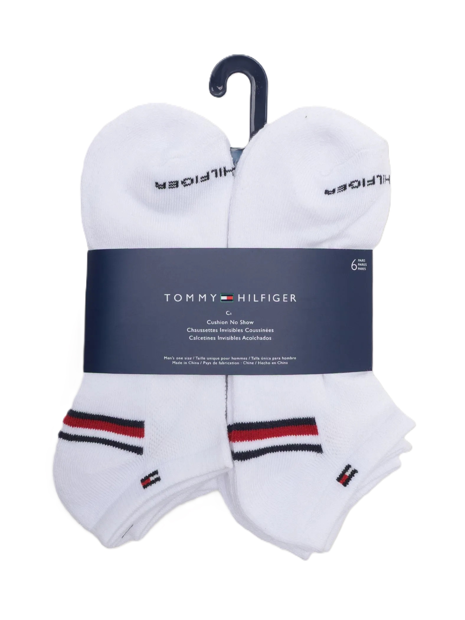 MEDIAS DEP. PAQ. X 6 CAB. WHITE OS - OS