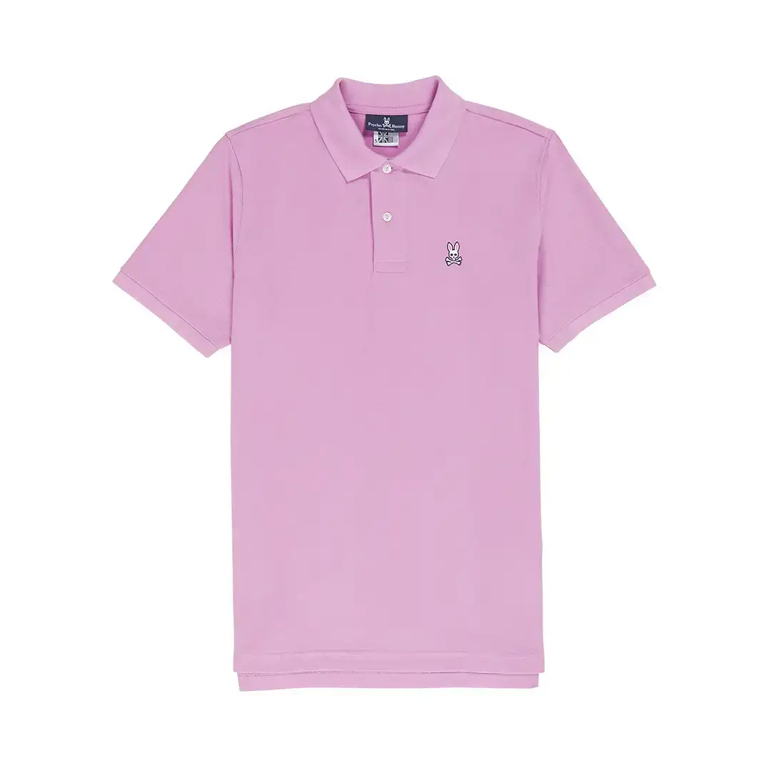 REMERA C/POLO CABALLERO-PINK