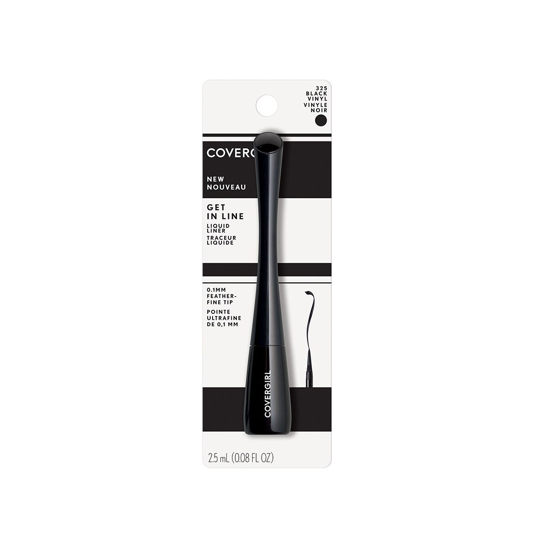 GET IN LINE LIQUID EYELINER MAJOR BLACK VINYL