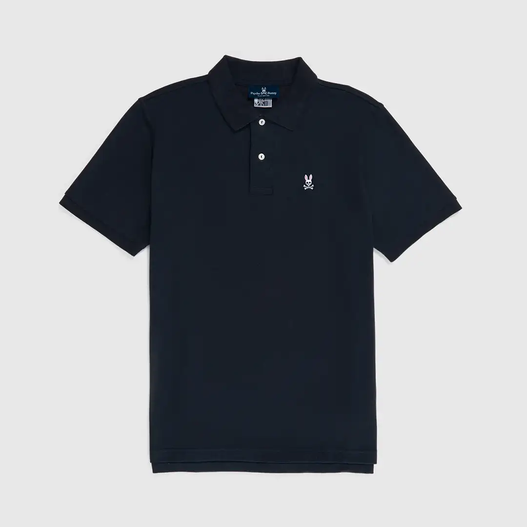 REMERA C/POLO CABALLERO-NAVY