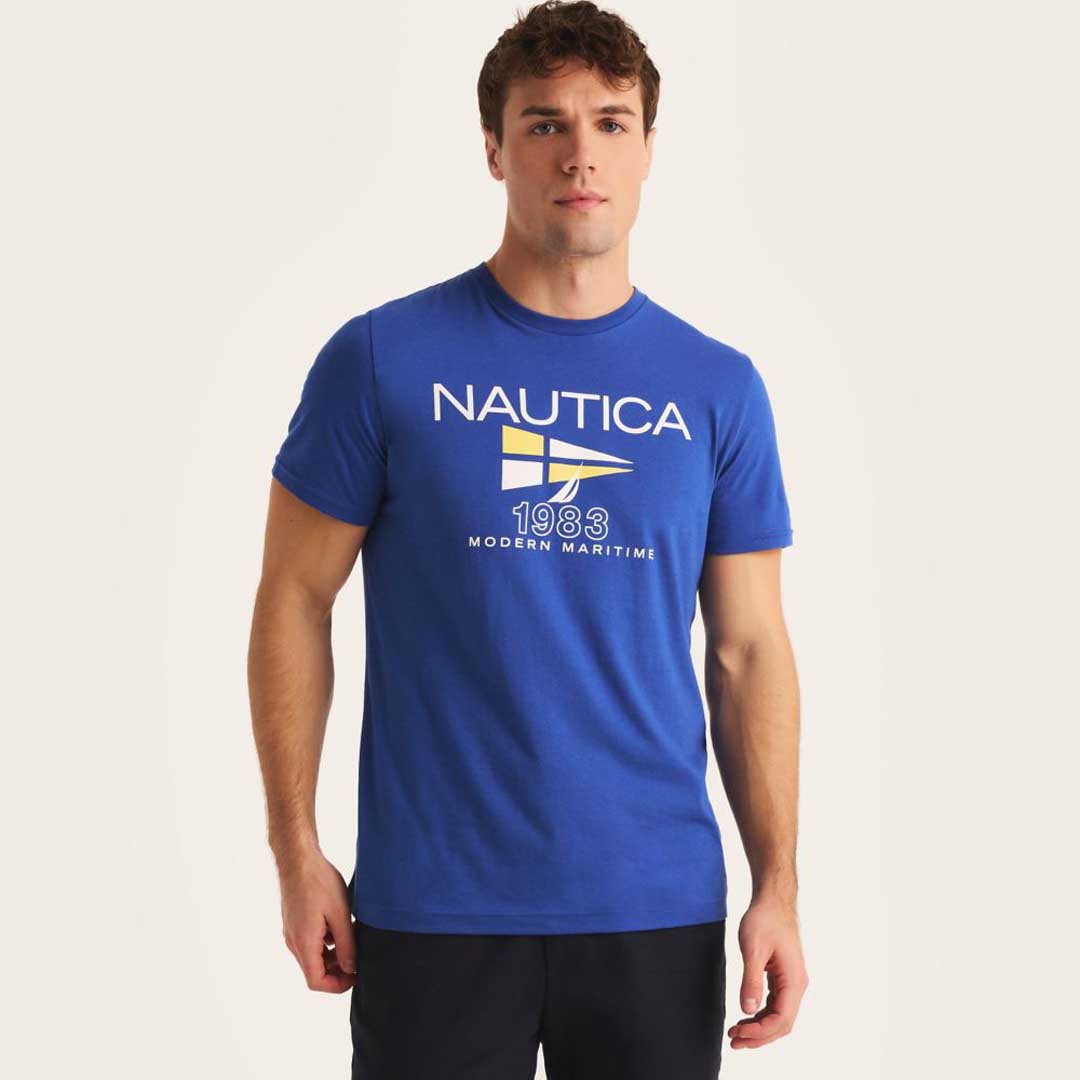 T-SHIRT FASHION CAB. BRIGHT COBALT