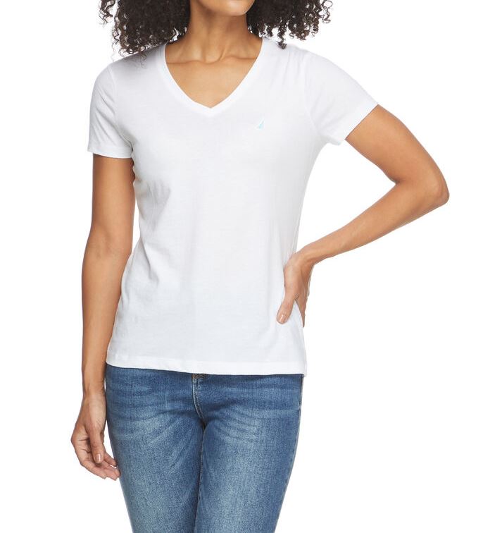 T-SHIRT DAMA-BRIGHT WHITE