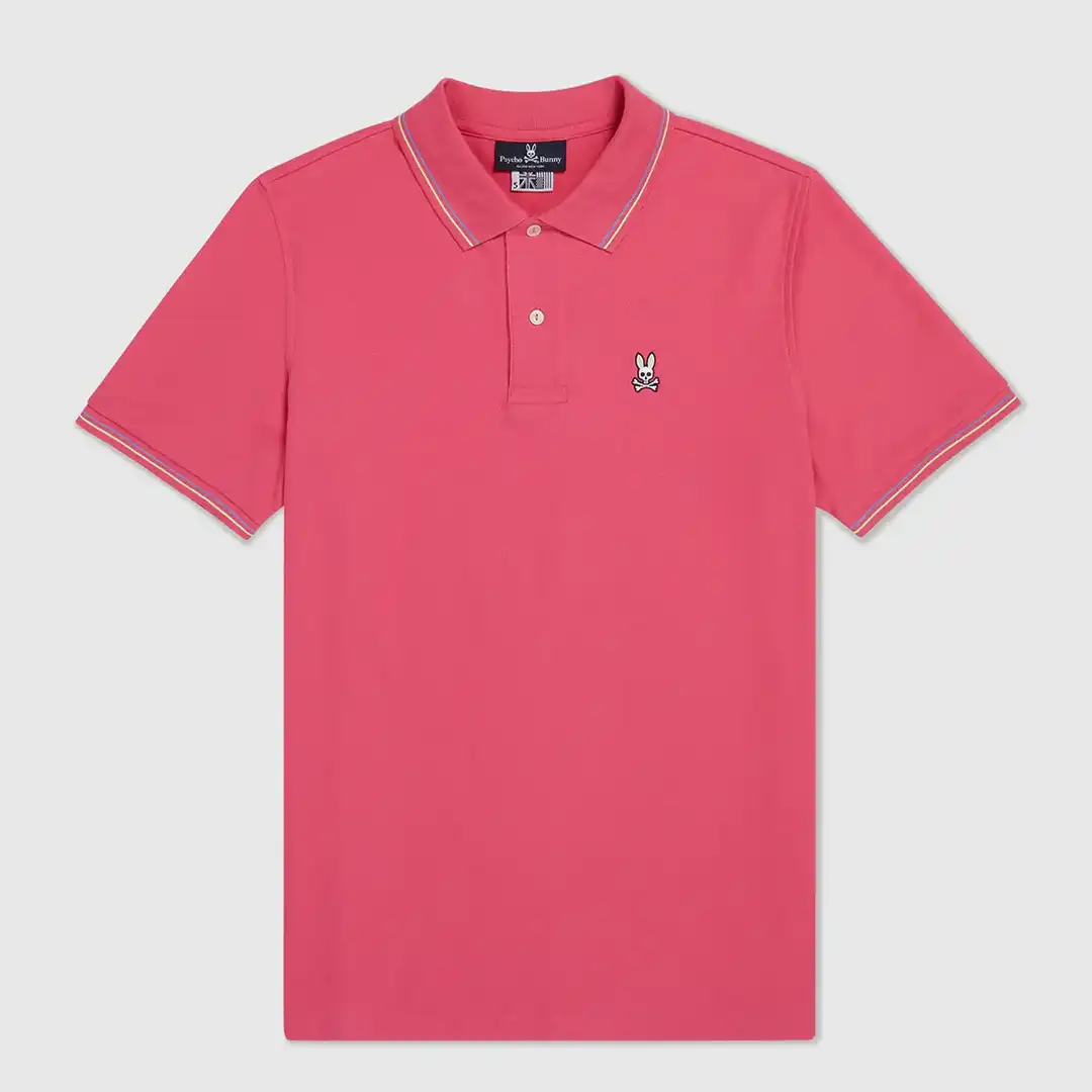 REMERA C/POLO CABALLERO-AZALEA
