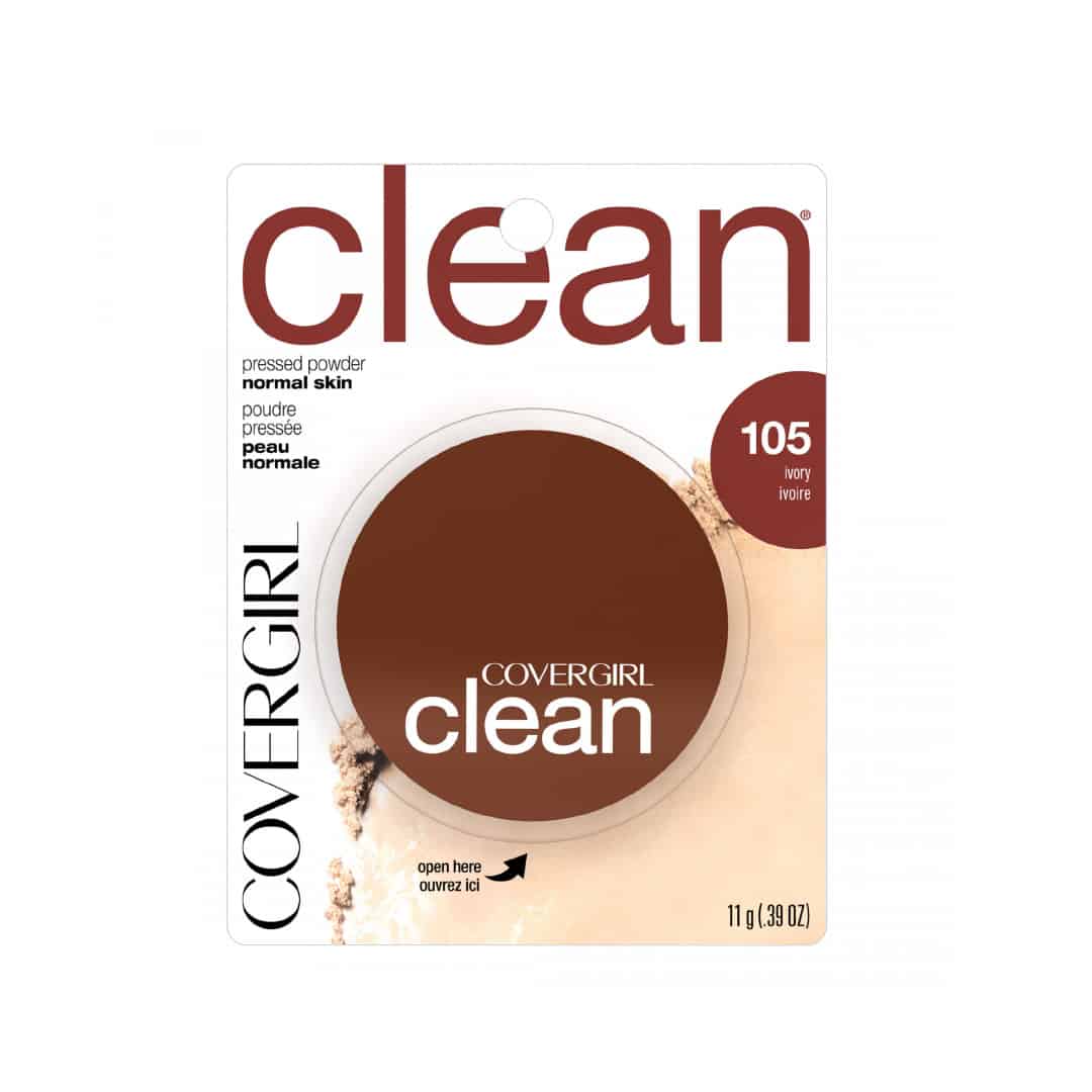 CLEAN PRESSED POWDER, IVORY