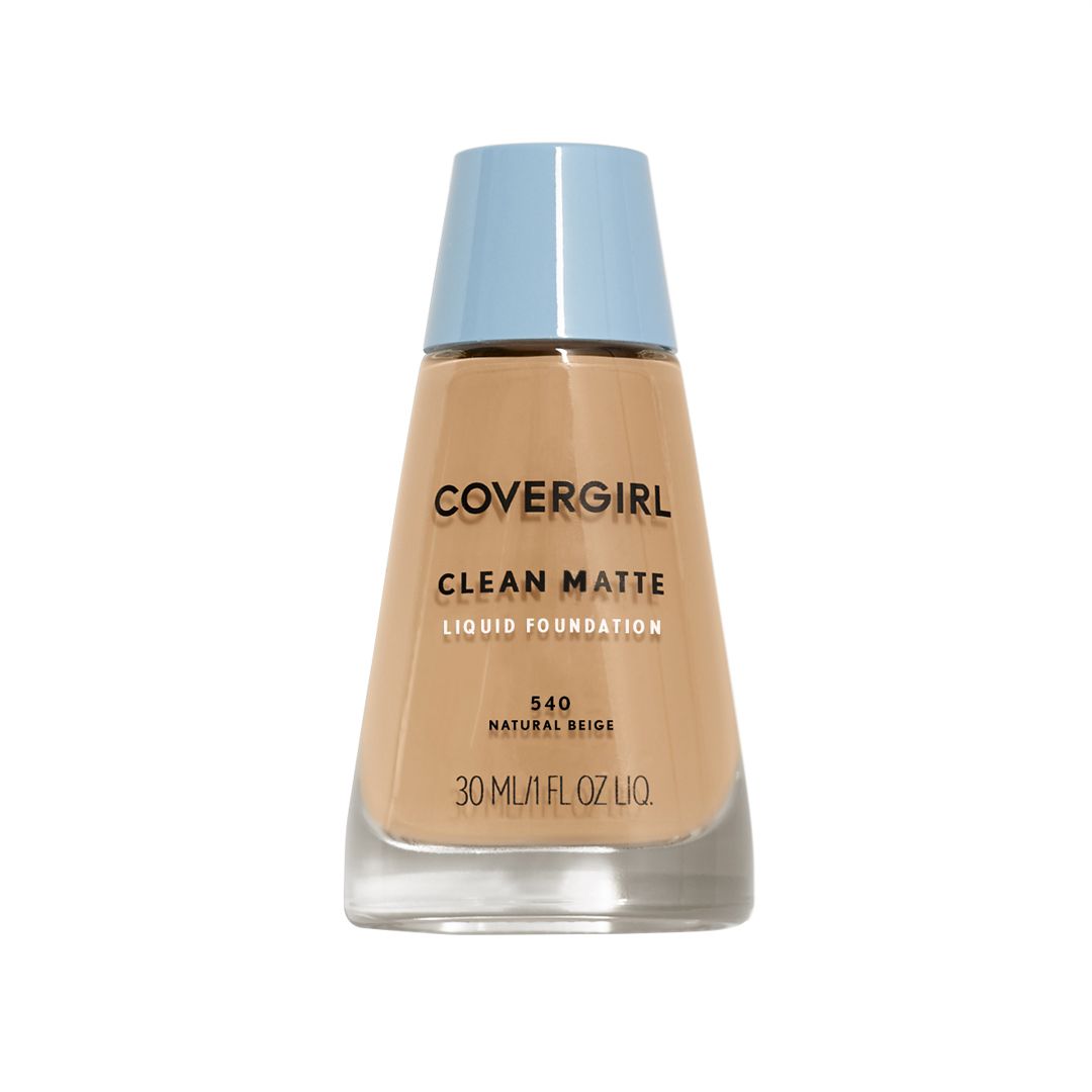 CLEAN MATTE LIQUID FOUNDATION, NATURAL BEIGE