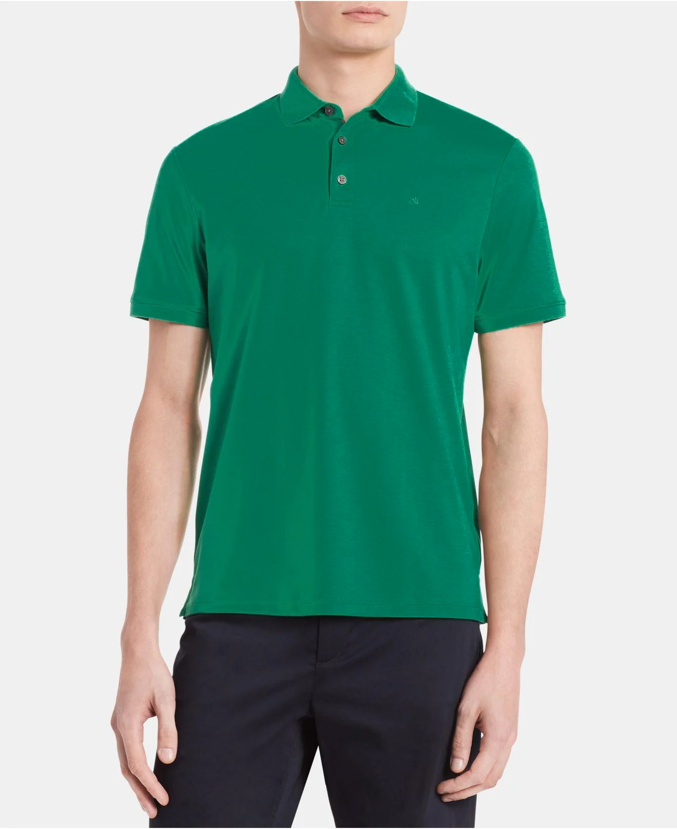 REMERA C/POLO CAB.-ULTRAMARINE GREEN