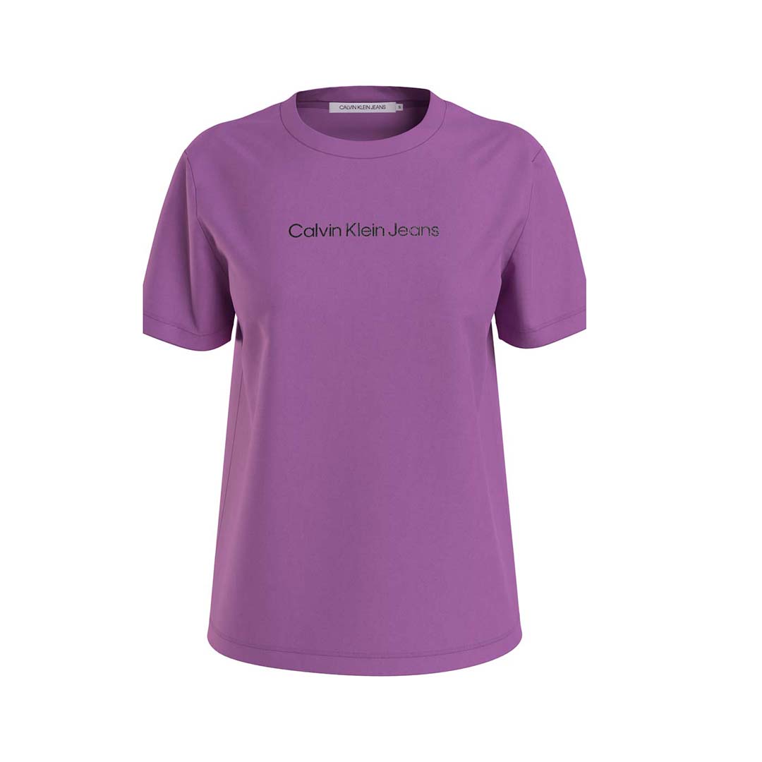 T-SHIRT DAMA M/C-IRIS ORCHID