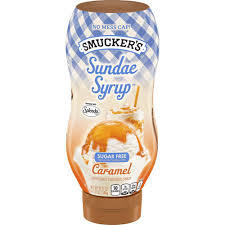 COBERTURA PARA HELADO DE CARAMELO SIN AZUCAR SYRUP