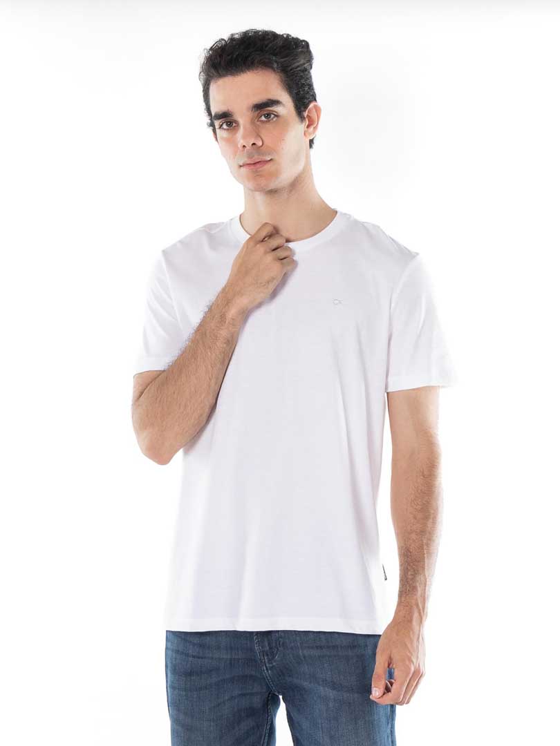 T-SHIRT CABALLERO -BRILLIANT WHITE