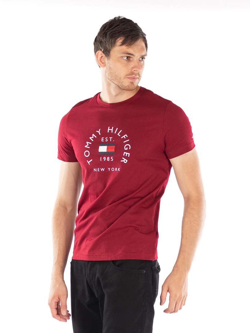 T-SHIRT FASHION CAB. ROUGE