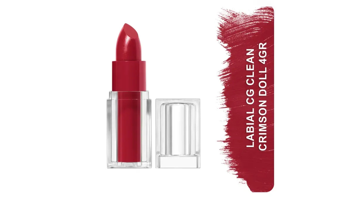 CLEAN COLOR LIPSTICK, CRIMSON