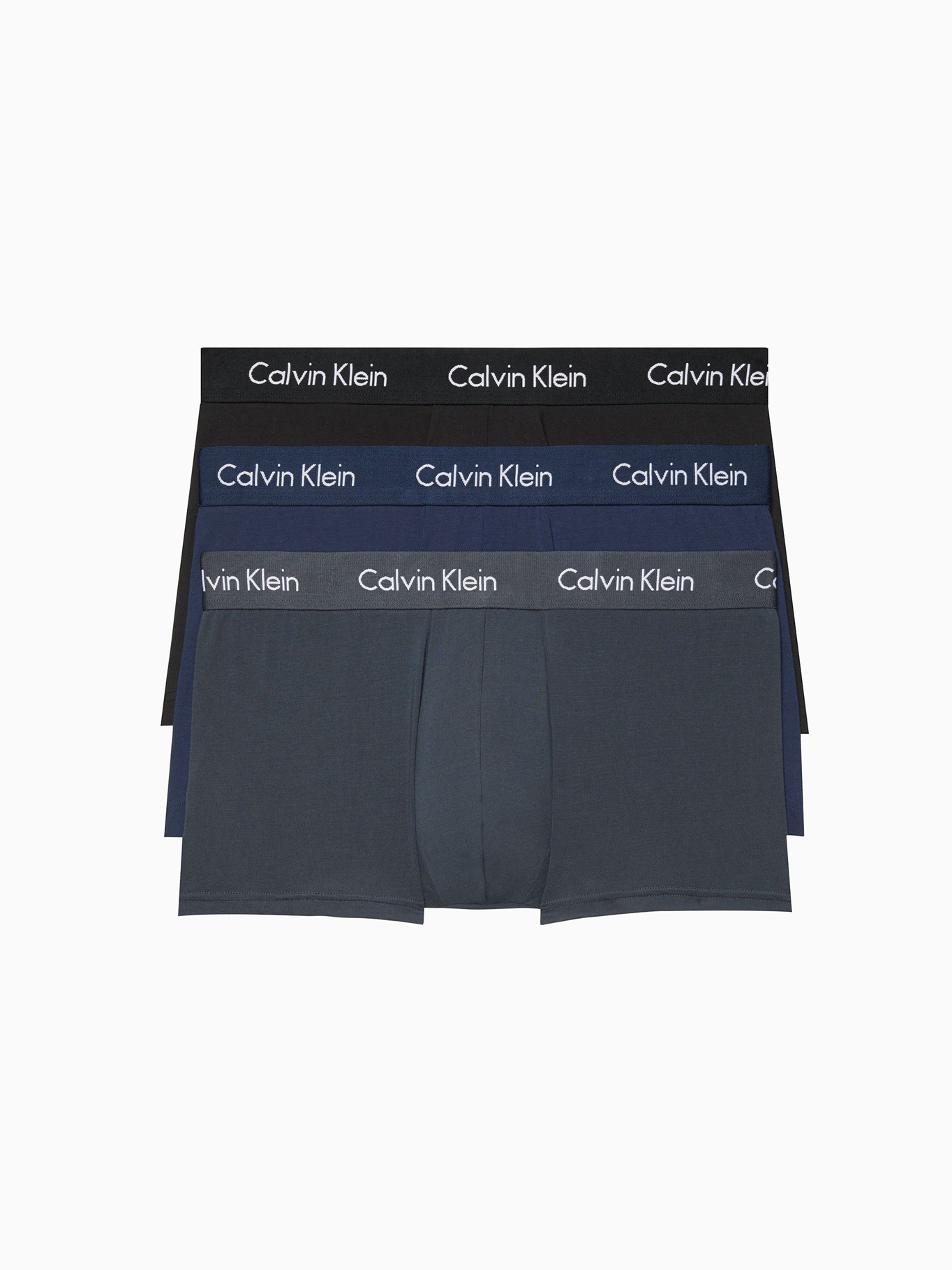 BOXER TRUNK PQX3-BLACK/MINK/BLUE SHADOW-S - S