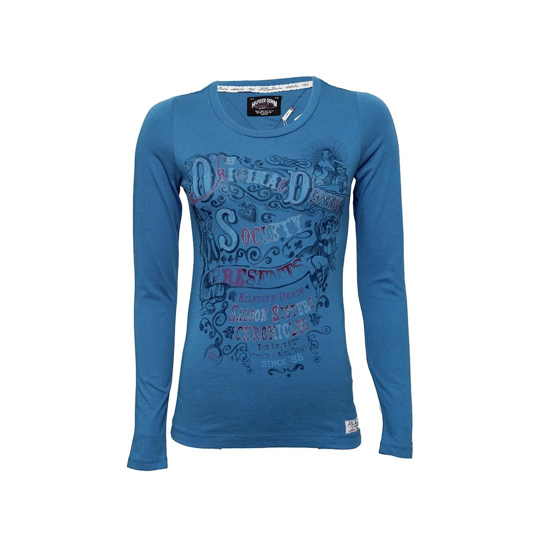 T-SHIRT M/L C/DETALLE H.D. - MIDNIGHT