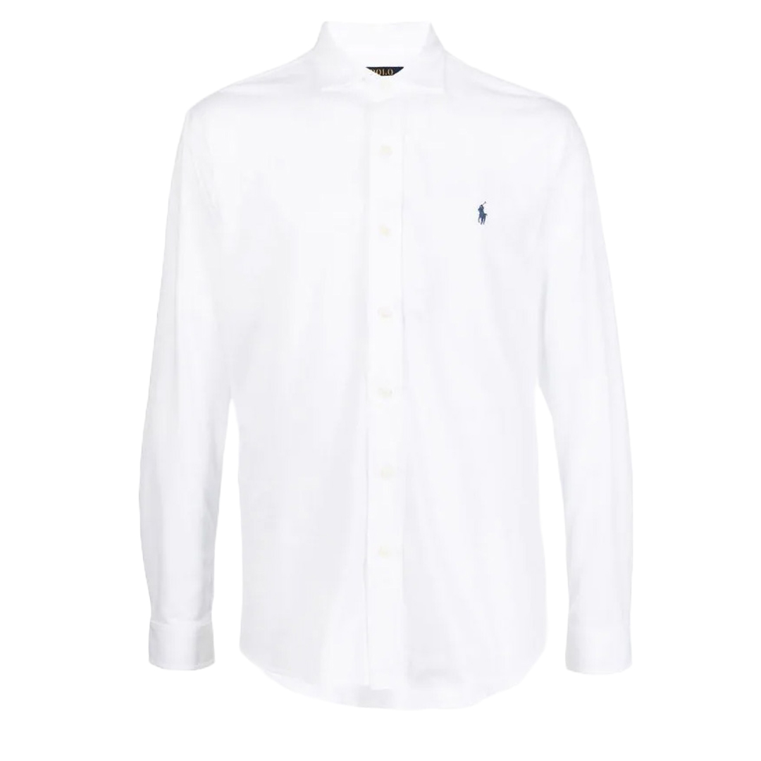 Camisa m/l-oxford custom-WHITE