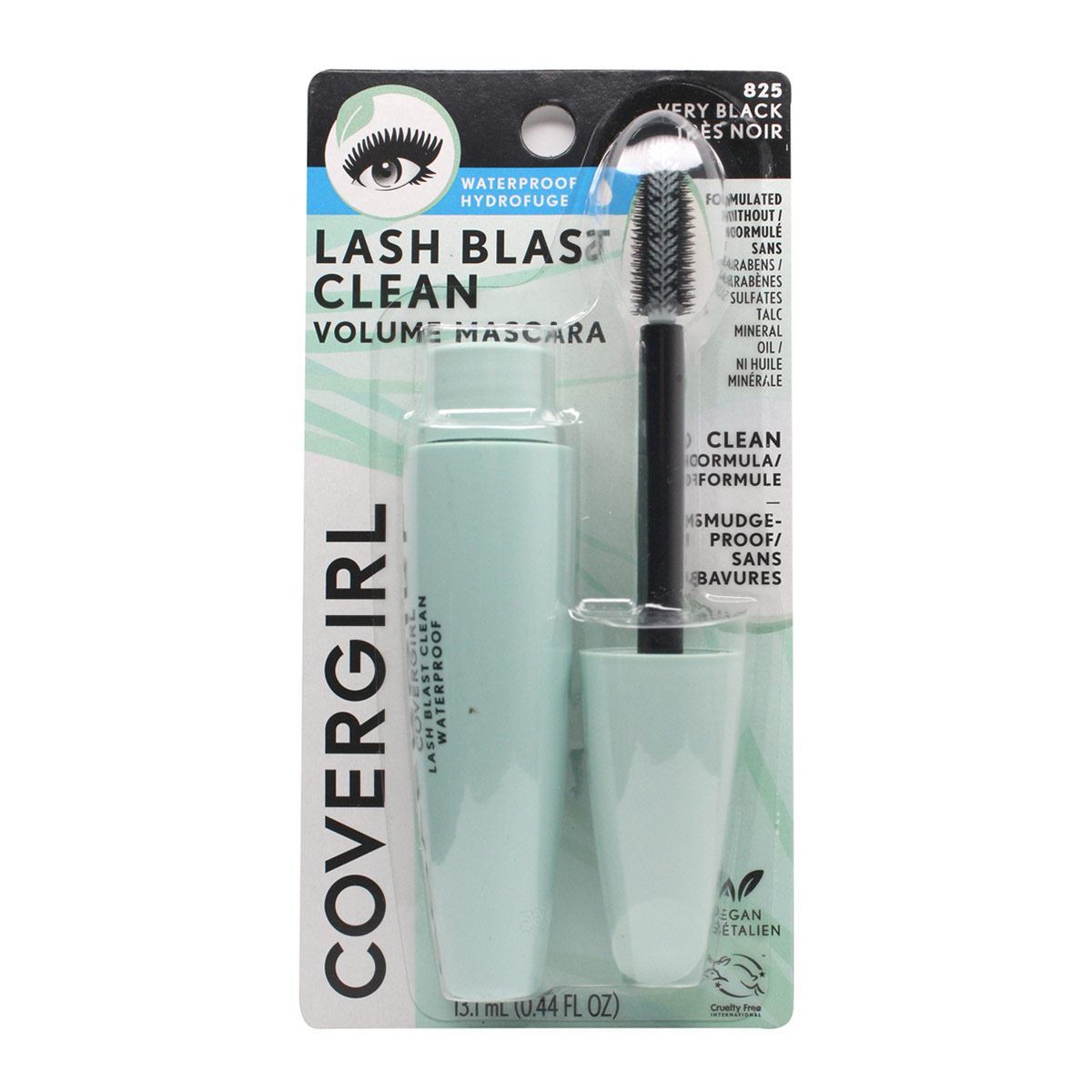 LASH BLAST CLEAN MÁSCARA WP, VERY BLACK
