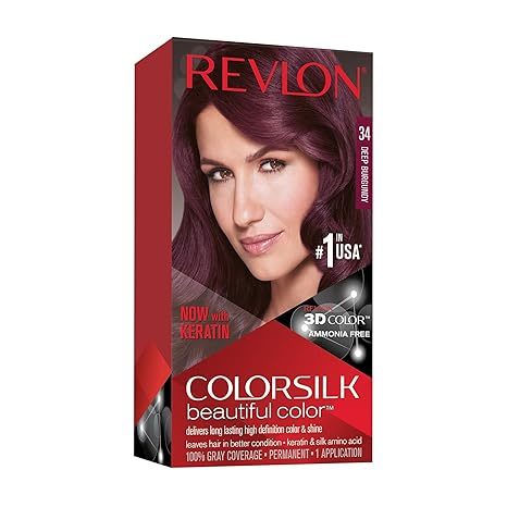 HAIR COLORSILK BURGNDY