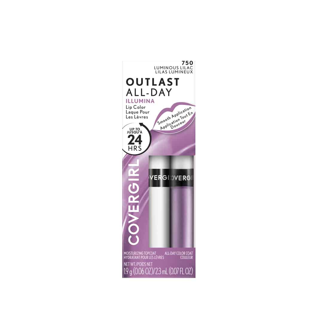 OUTLAST LIP WAND COLOR, LUMINOUS LILAC