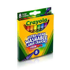 CRAYOLA 12/16CT ULTRA CLEAN WASHABLE