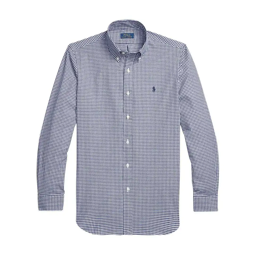 Camisa Caballero -4656A NAVY/WHITE