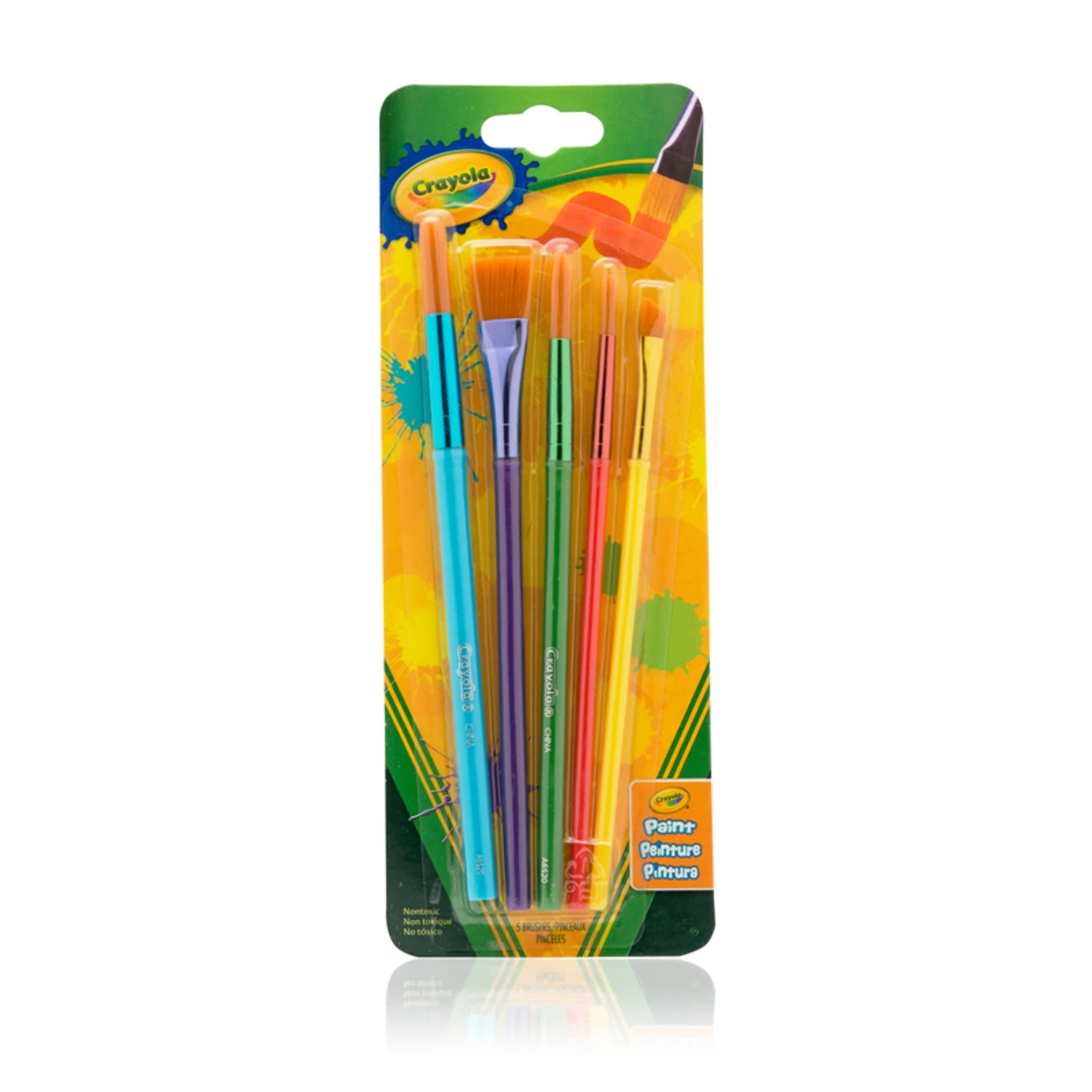 CRAYOLA 12/5CT. ART AND CRAFT BRUSH SET