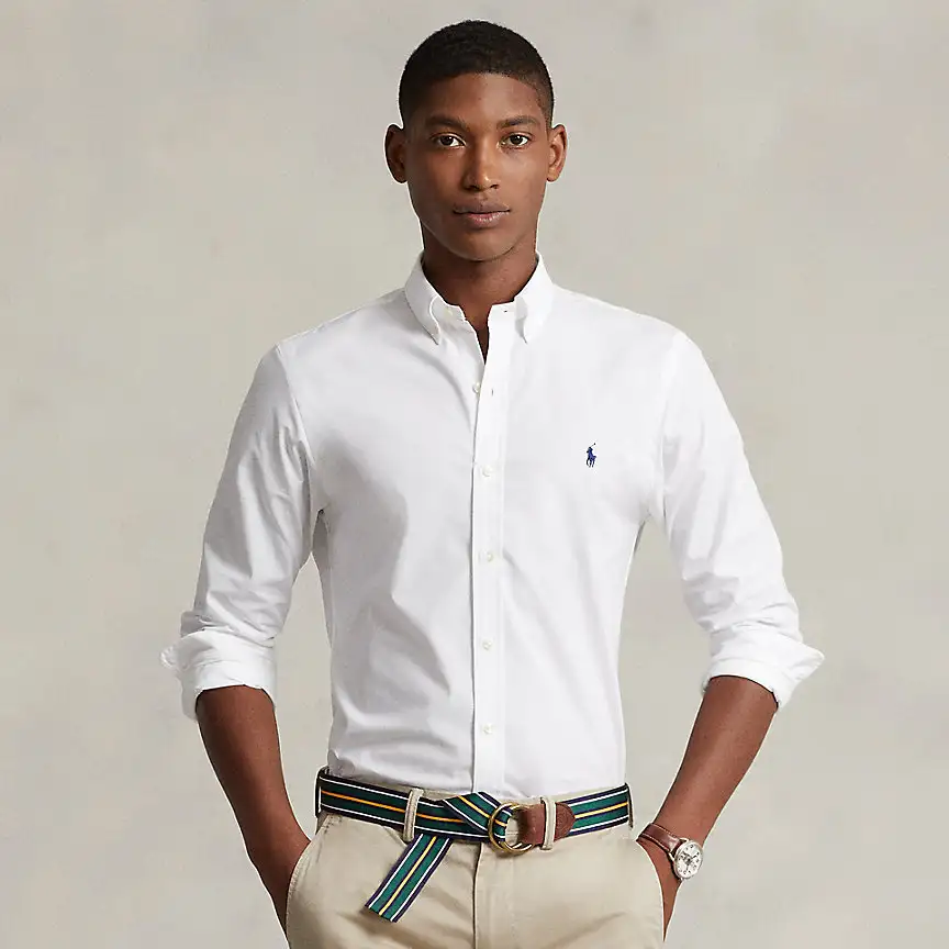 Camisa Caballero -WHITE