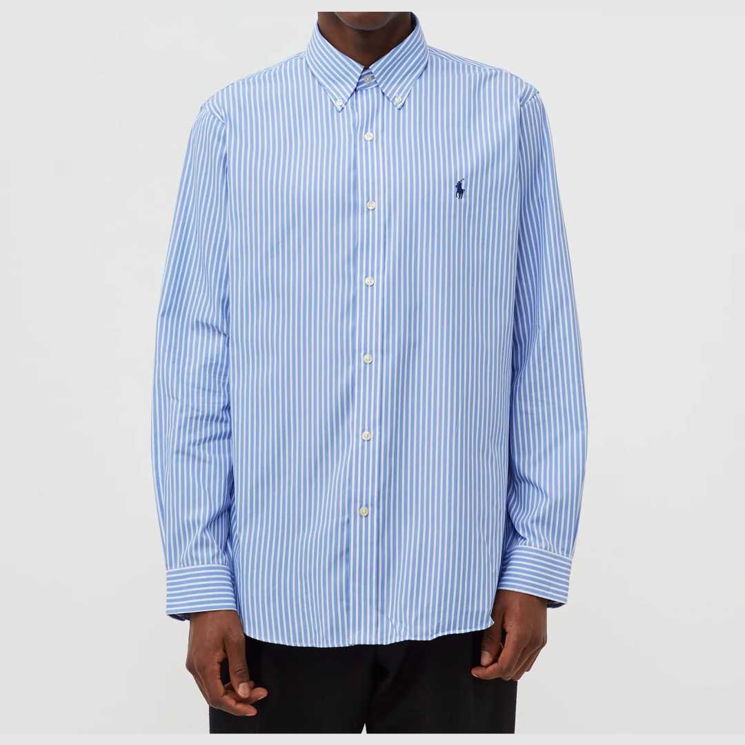 Camisa Caballero -4152 BAY BLUE/WHITE
