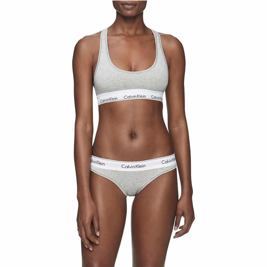 PANTIES DAMA PAQ X1-GREY HEATHER