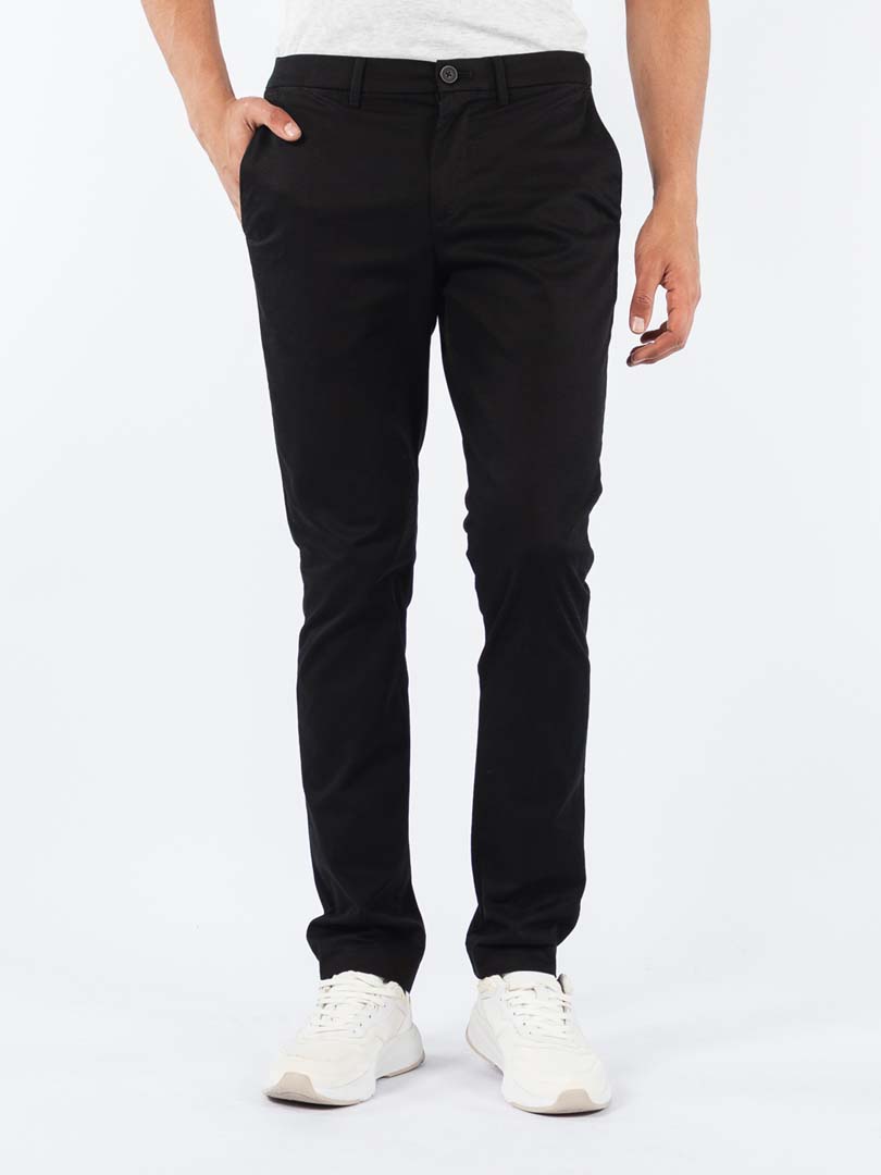 PANT. CABALLERO -BLACK-33/30
